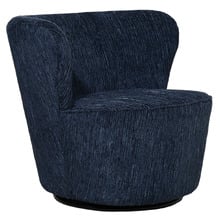 Indigo Veni Upholstered Swivel Wingback Chair